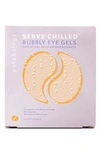 Patchology Serve Chilled Bubbly Eye Gels, Set Of 15