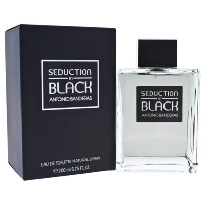 Antonio Banderas Mens Seduction In Black Edt Spray 6.75 oz Fragrances 8411061737859