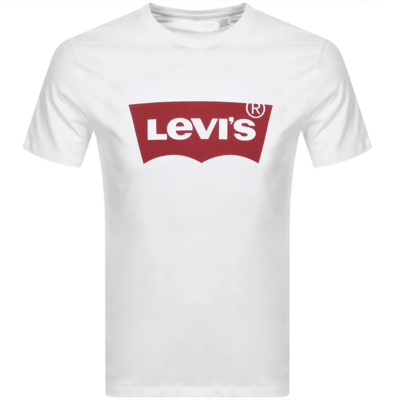 Levi's Levis Logo Crew Neck T Shirt White