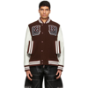 BURBERRY BURGUNDY LEATHER SLEEVE JACKET