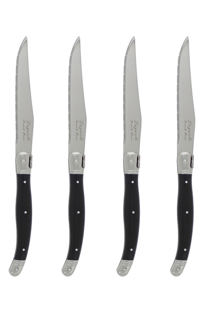 French Home Laguiole Black Steak Knives