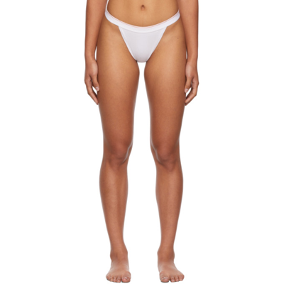 Heron Preston For Calvin Klein White Season 2 High-leg Bikini Briefs In 110 White