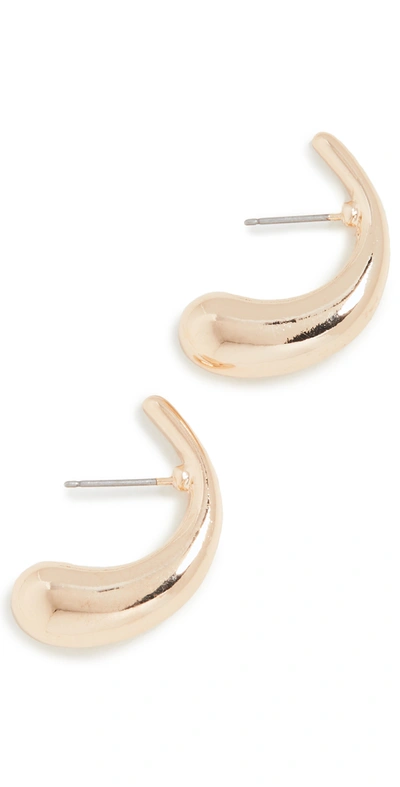 Shashi Simone Earrings In Gold