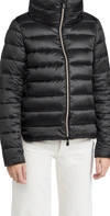 SAVE THE DUCK ELSIE SHORT PUFFER JACKET BLACK,SVTDU30000