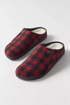 Birkenstock Women's Zermatt Shearling Clog Slippers From Finish Line In Red Multi