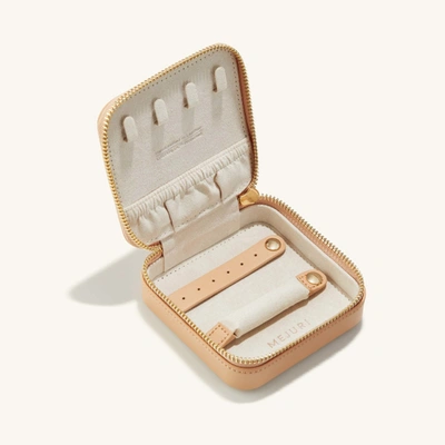 Mejuri Travel Case Beige
