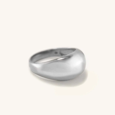 Mejuri Dome Ring Silver