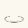 Mejuri Dome Cuff Bracelet Silver In Silver