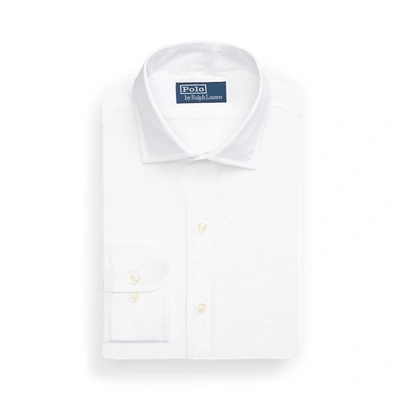 Polo Ralph Lauren Custom Fit Poplin Shirt In White