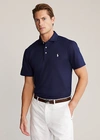 Polo Ralph Lauren Logo-embroidered Short-sleeve Polo Shirt In French Navy