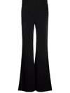 Galvan Combo Flared Jumpsuit In Nero