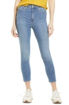 MADEWELL 10" HIGH RISE SKINNY CROP JEANS