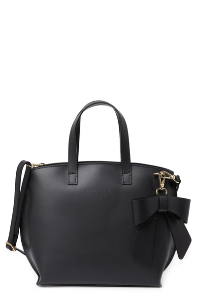 Maison Heritage Mlila Sac Main Leather Tote In Black