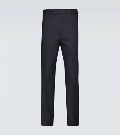 Gucci Cropped Cotton Pants In Black