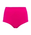 Karla Colletto Basics High-rise Bikini Bottoms In Primrose