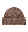 CHLOÉ CASHMERE AND WOOL BEANIE,P00630442
