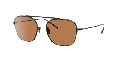 Giorgio Armani Man Sunglass Ar6124 In Brown