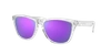 Oakley Mens Clear Oo9013 Frogskins O Matter™ Plutonite Square-frame Sunglasses In Prizm Violet