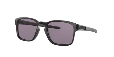 Oakley Men's Low Bridge Fit Sunglasses, Oo9354 Latch Square 55 In Black