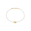 OTIUMBERG LINK UP PEARL AND 14KT GOLD VERMEIL BRACELET,4150633