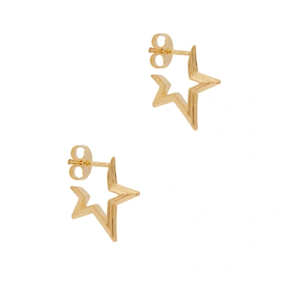 Missoma Celestial Star Huggies 18ct Gold Plated Vermeil