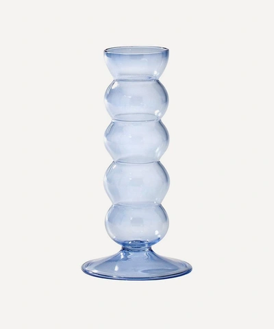 Anna + Nina Glass Vase Blue