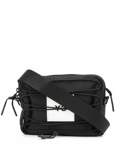 Adidas Y-3 Yohji Yamamoto Men's Black Polyamide Belt Bag