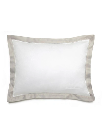 Ralph Lauren Langdon Cushion Cover (30cm X 40cm) In Silver