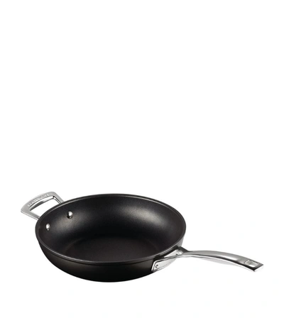 Le Creuset Toughened Non-stick Deep Frying Pan (27cm) In Black