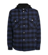 OFF-WHITE FLANNEL ARROWS PADDED OVERSHIRT,17447882