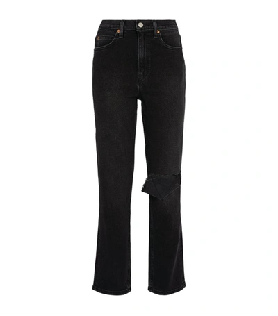 Re/done Women's  Black Other Materials Jeans