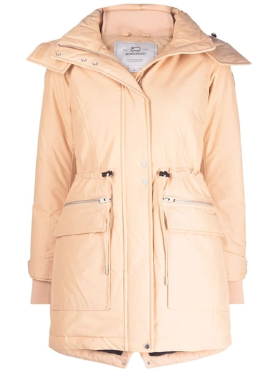 Woolrich Chena Padded Parka In Nude