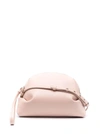 Chloé Mini Judy Leather Crossbody Bag In Cement Pink