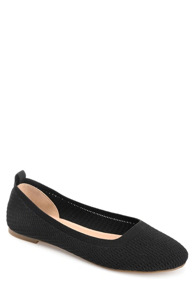 Journee Collection Tru Comfort Foam Maryann Flat In Black