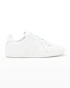 Maison Margiela Replica Patent Leather Low-top Sneakers In White