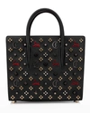 Christian Louboutin Paloma Medium Calf Tote Bag In Black/multi