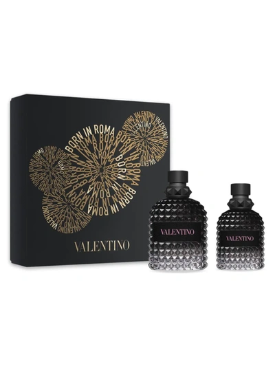 Valentino Uomo Born In Roma 2-piece Fragrance Set In Black