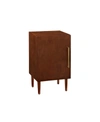 Crosley Electronics Everett Record Player Stand In Brown