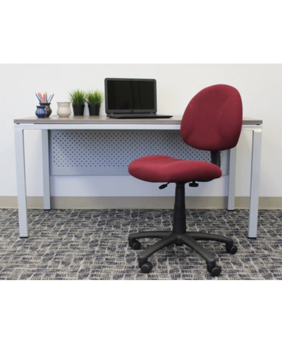 Boss Office Products Deluxe Posture Chair In Red