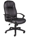 BOSS OFFICE PRODUCTS HIGH BACK LEATHER PLUS CHAIR