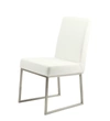 MOE'S HOME COLLECTION TYSON DINING CHAIR WHITE-SET OF TWO