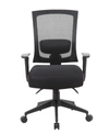 BOSS OFFICE PRODUCTS MESH BACK 3 PADDLE TASK CHAIR