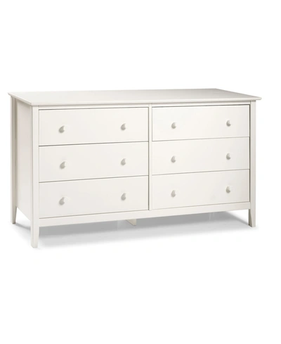 Alaterre Furniture Simplicity Drawer Dresser In White