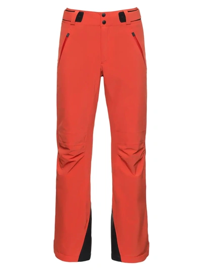 Aztech Mountain Winter Insulated Ski Pants In Orange Crush