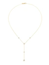 ROBERTO COIN WOMEN'S DIAMONDS BY THE INCH 18K YELLOW GOLD & DIAMOND LARIAT NECKLACE,400014888883