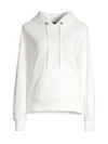 Canada Goose Muskoka Logo-embroidered Cotton-jersey Hoody In White