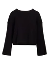 Splendid Essential Active Marathon Sweatshirt In Black
