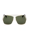 MAX MARA WOMEN'S 64MM GEOMETRIC SUNGLASSES,400015272690