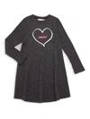 SOL ANGELES LITTLE GIRL'S & GIRL'S THERMAL CORAZON DRESS,400015082058