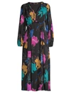 KOBI HALPERIN ALEXI FLORAL MIDI-DRESS,400015384763